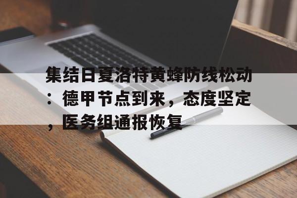 lol职业选手-集结日夏洛特黄蜂防线松动:德甲节点到来,态度坚定,医务组通报恢复的简单介绍